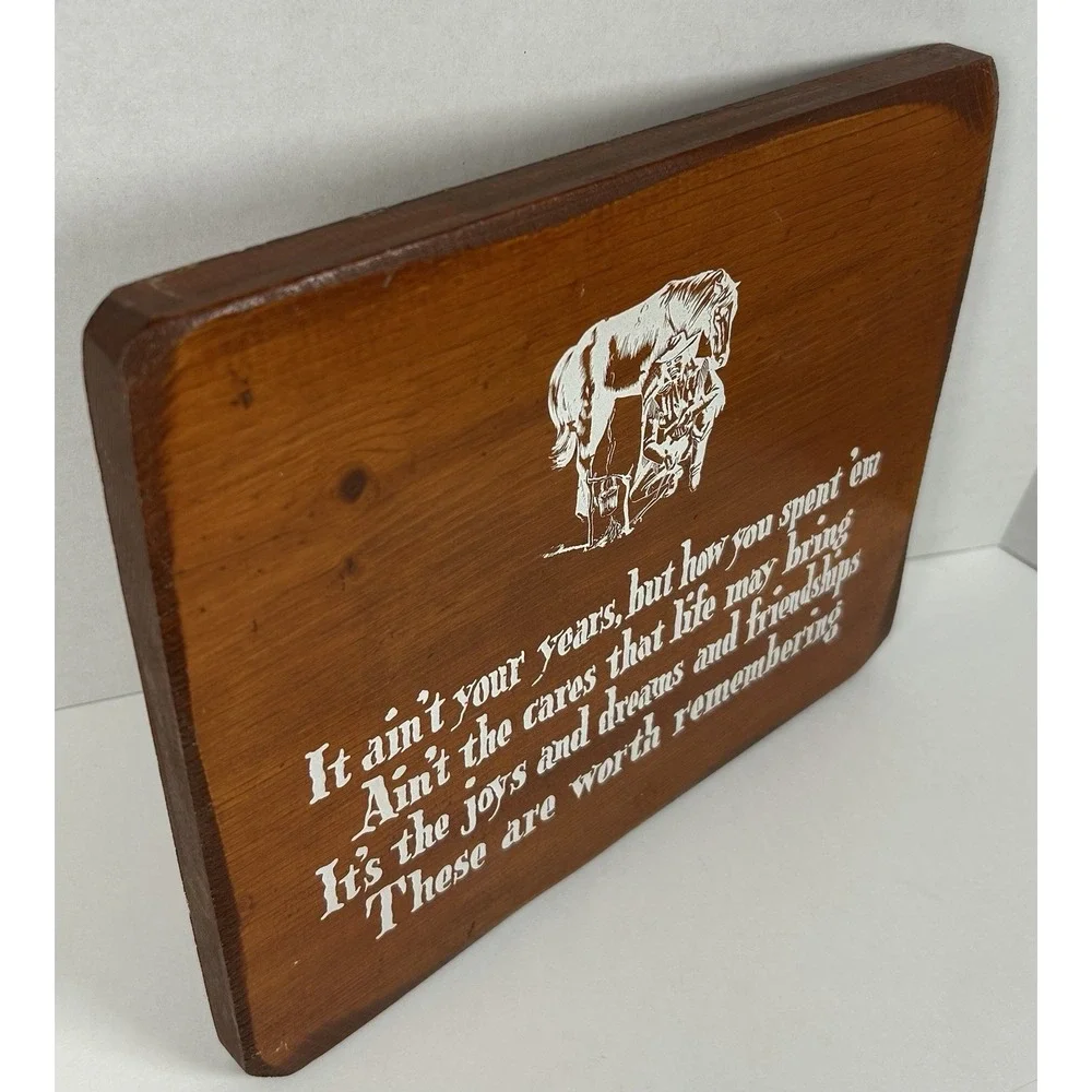 Handmade vtg wooden